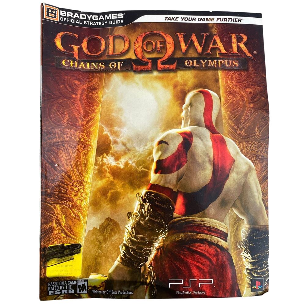 God of War Chains of Olympus Strategy Guide for Sony PSP Official Brady Games